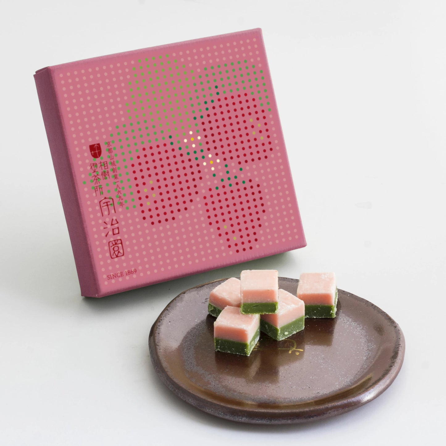 大人の義理チョコ お配りセット(5個入)〈いちご抹茶生ショコラ〉