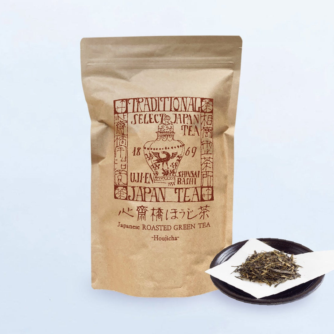 【ほうじ茶】心斎橋 スタンド袋入り (300g)