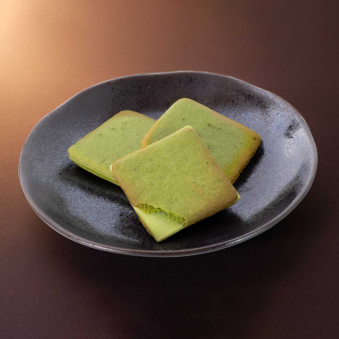 ラングドシャ ねこのした 抹茶
