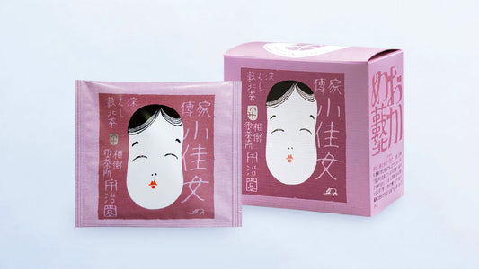 【深蒸し煎茶】小佳女 “おかめ” ティーバッグ 個包装／箱入り (3g×10パック)