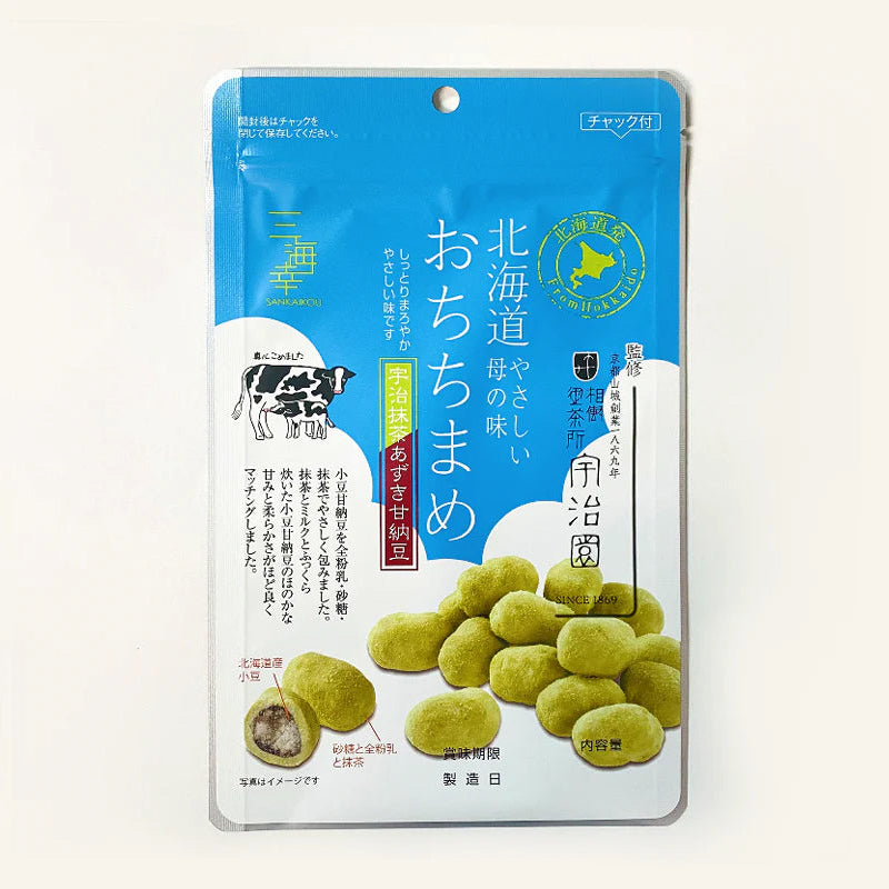 宇治抹茶あずき甘納豆おちちまめ (80g)
