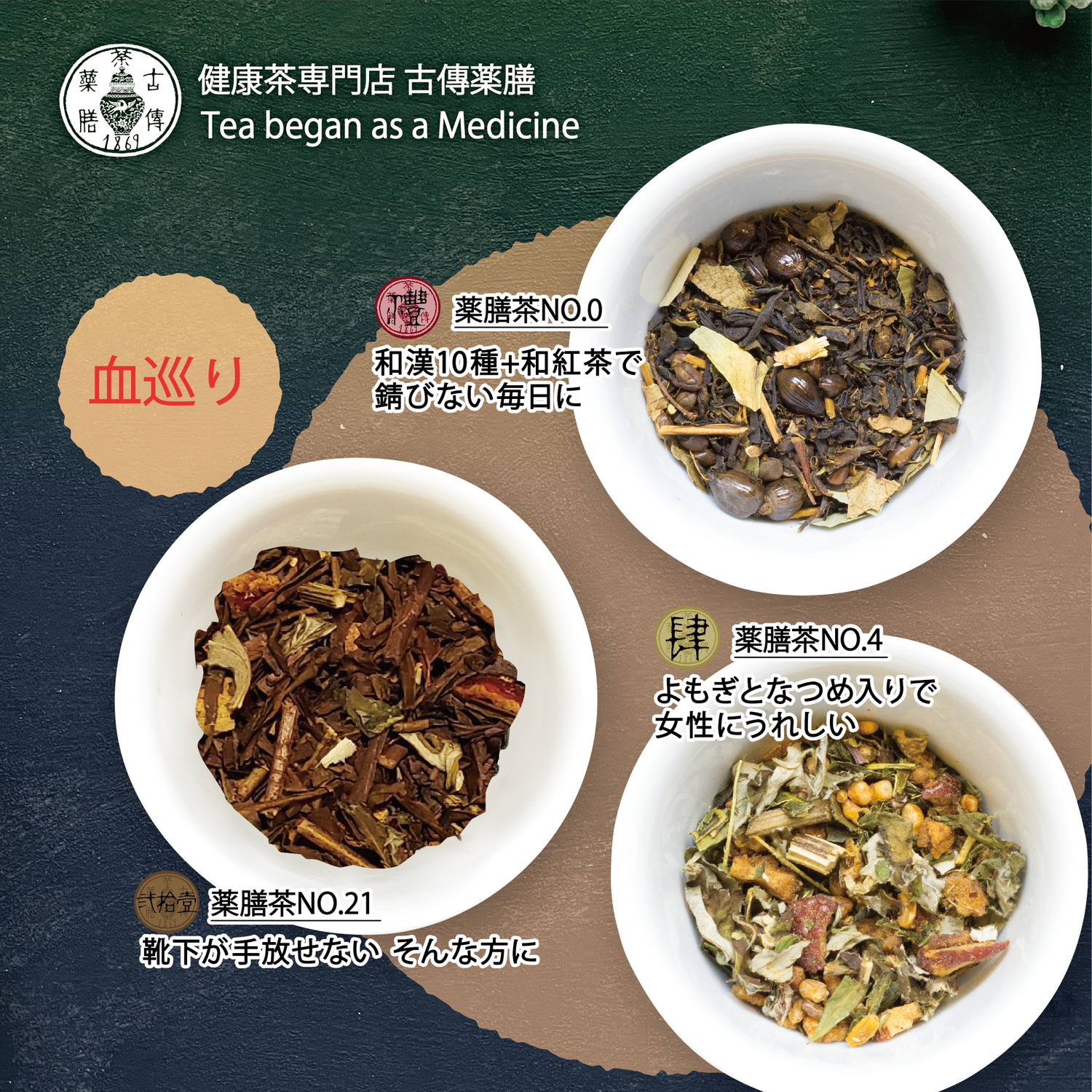 冬の養生薬膳茶セット