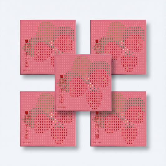 大人の義理チョコ お配りセット（5個入）〈いちご抹茶生ショコラ〉