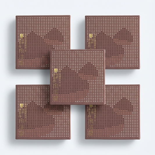 大人の義理チョコ お配りセット（5個入）〈栗ほうじ茶生ショコラ〉