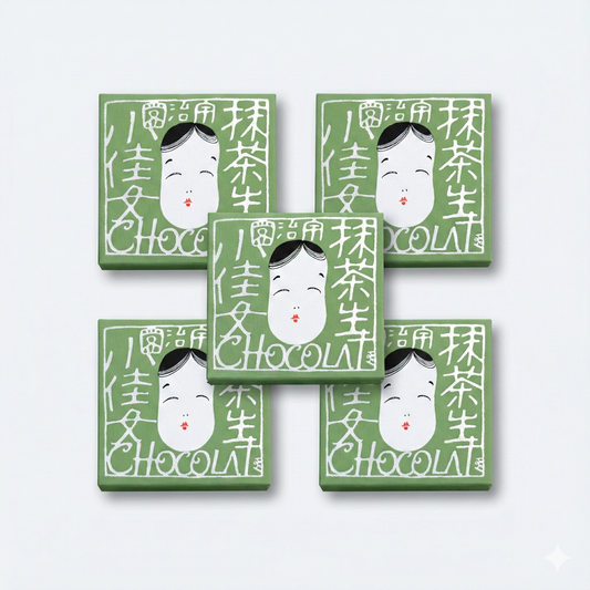 大人の義理チョコ お配りセット（5個入）〈抹茶生ショコラ 小佳女〉