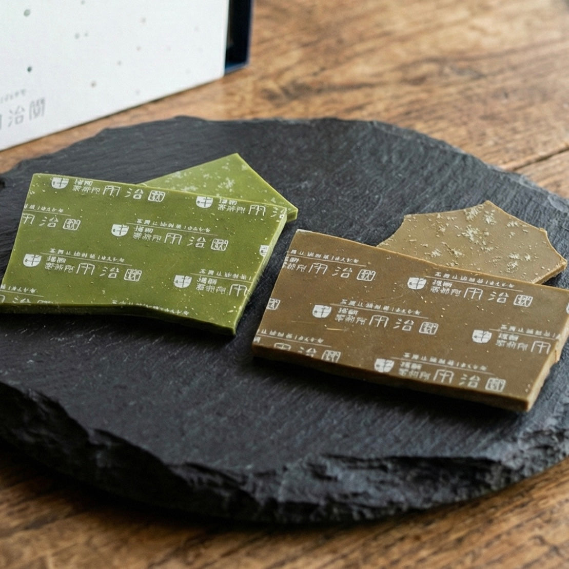 【コラボ限定商品】Sel & The（セル・エ・テ） 抹茶とほうじ茶の塩チョコレート