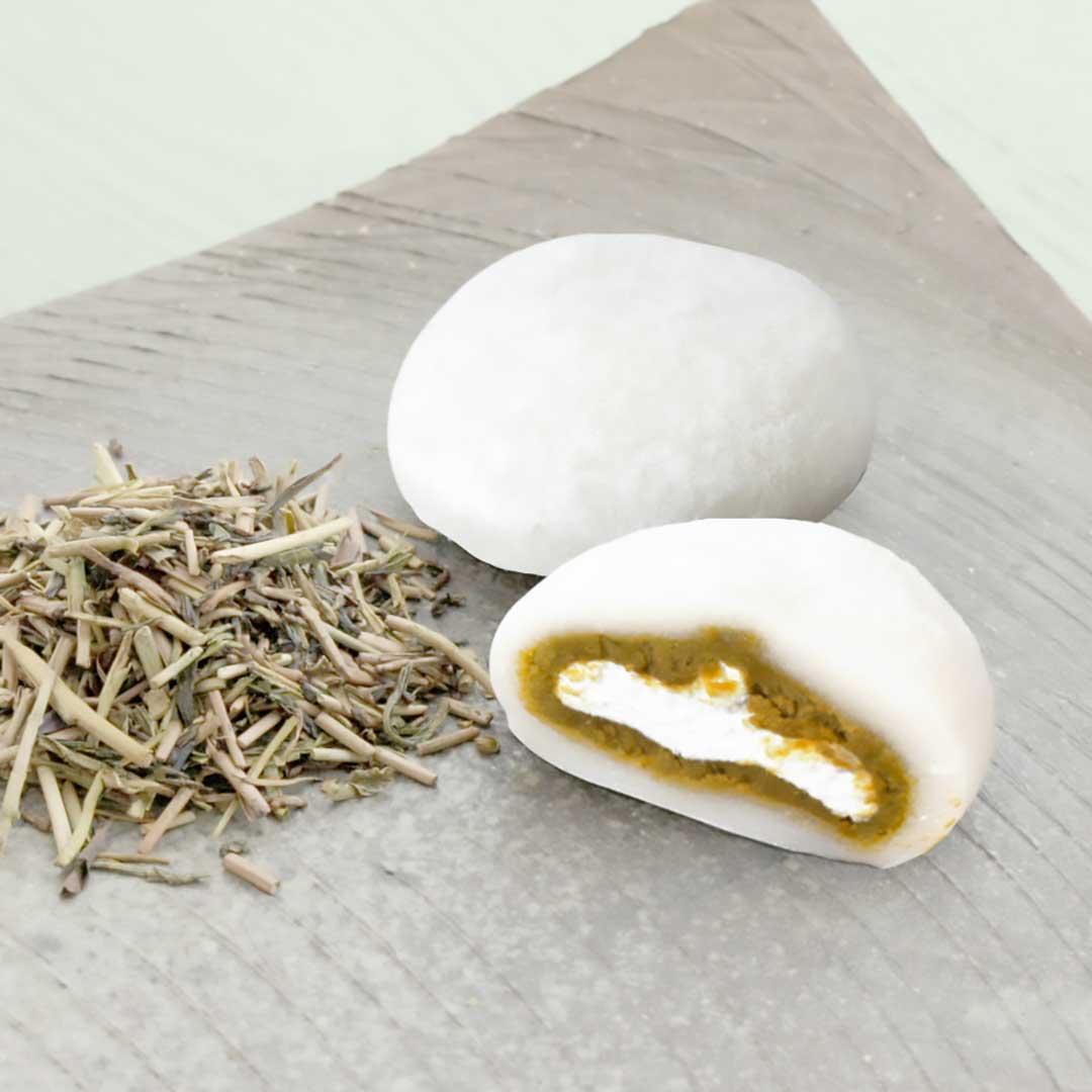 クリーム大福　抹茶・ほうじ茶