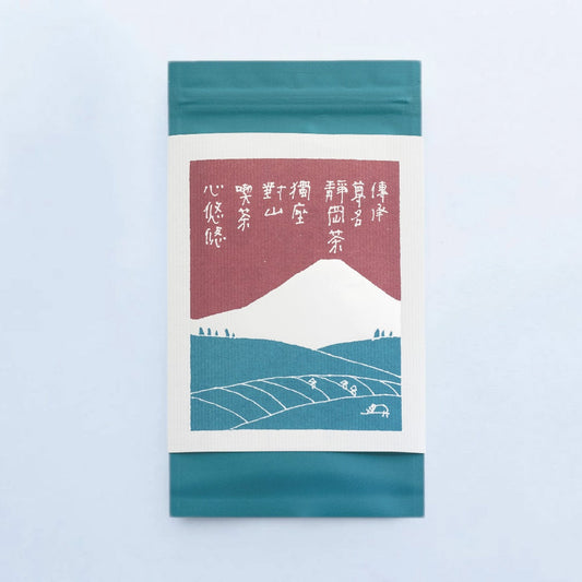 【傳承尊名】【静岡県産 深蒸し煎茶】静岡茶 “しずおかちゃ” 袋入り (80g)