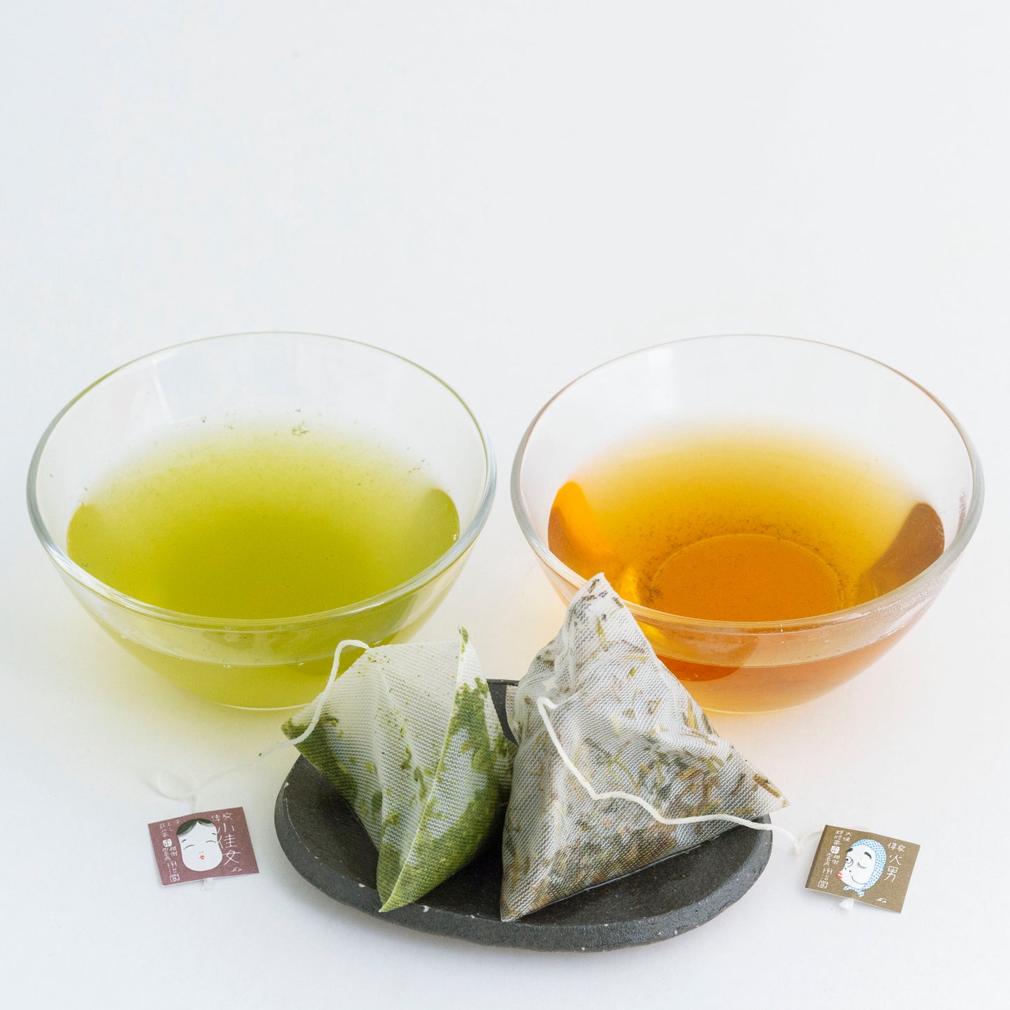 【深蒸し煎茶】小佳女 “おかめ” ティーバッグ 袋入り (2.5g×20p)