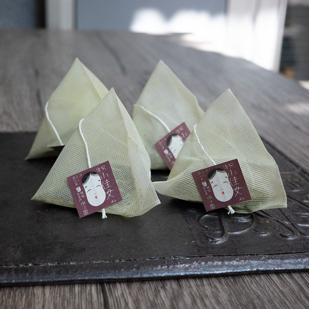 深蒸し煎茶】小佳女 “おかめ” ティーバッグ 袋入り (2.5g×20p