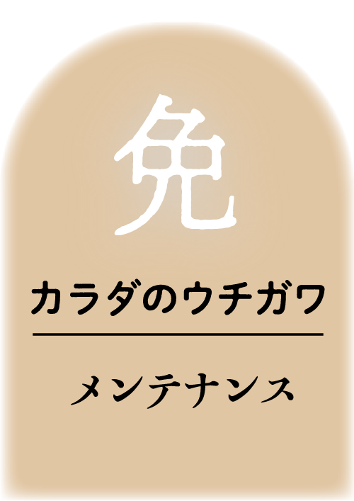 カラダのウチガワメンテナンス